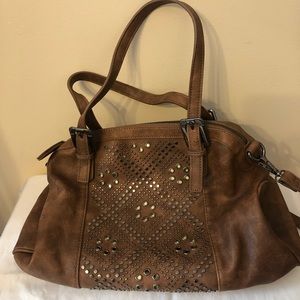 Urban Expressions Certified Vegan studded handbag